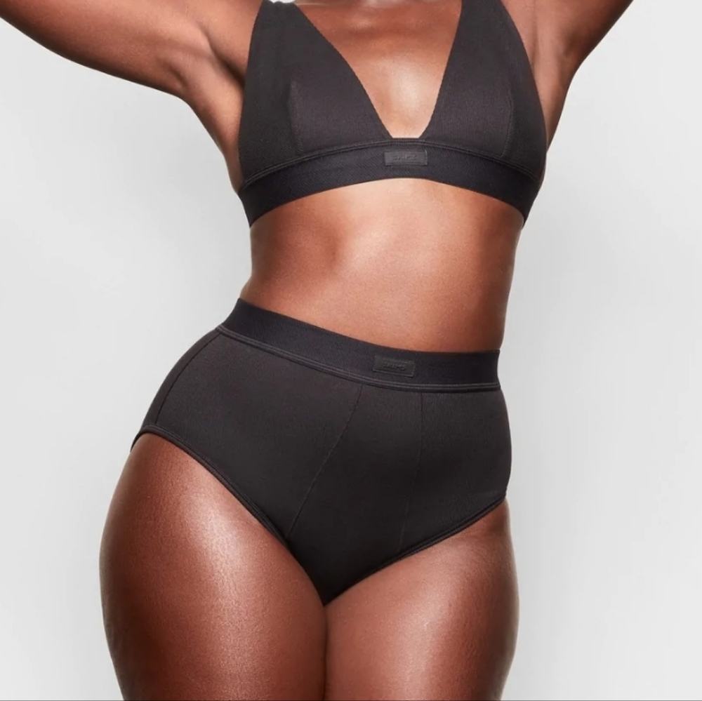Skims Cotton Ribbed Brief